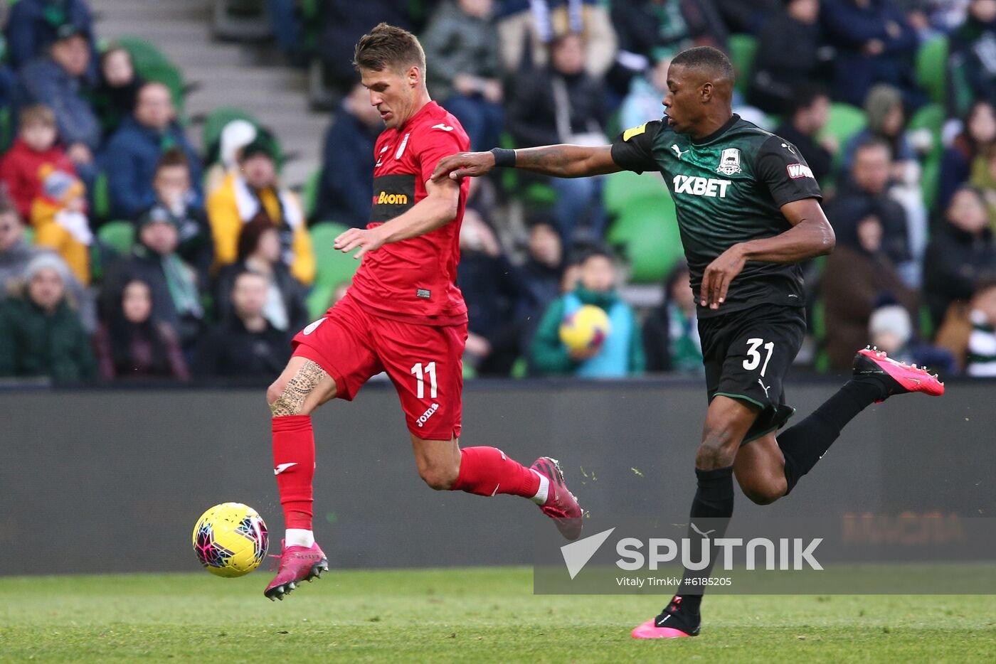 Russia Soccer Premier-League Krasnodar - Ufa