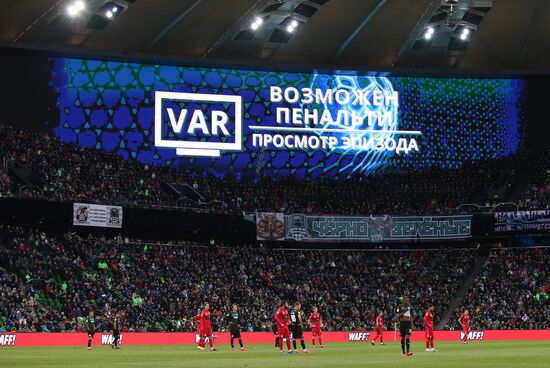 Russia Soccer Premier-League Krasnodar - Ufa