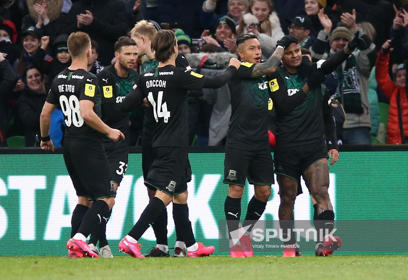 Russia Soccer Premier-League Krasnodar - Ufa