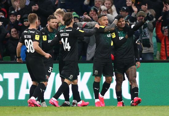 Russia Soccer Premier-League Krasnodar - Ufa