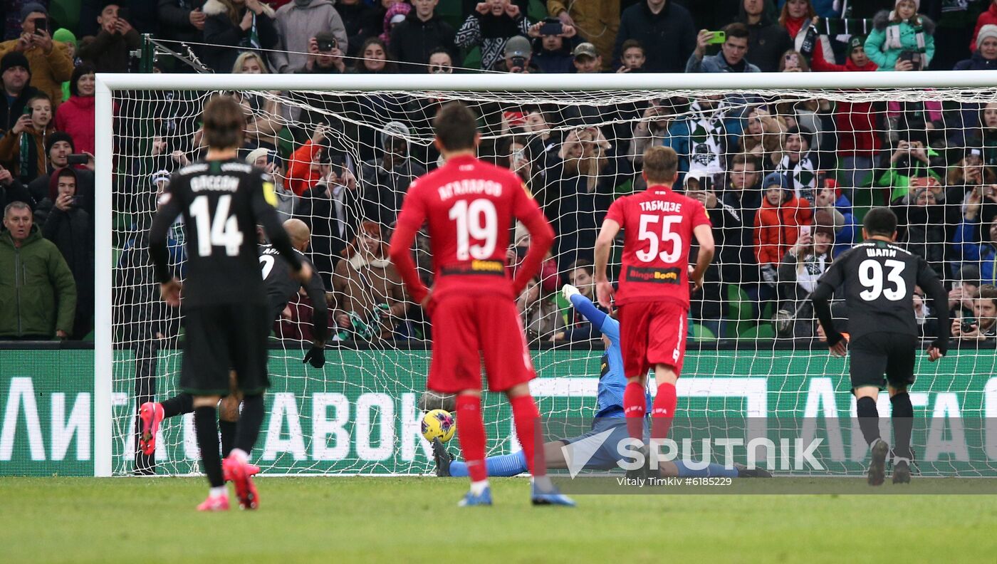 Russia Soccer Premier-League Krasnodar - Ufa