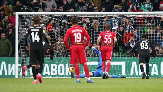 Russia Soccer Premier-League Krasnodar - Ufa