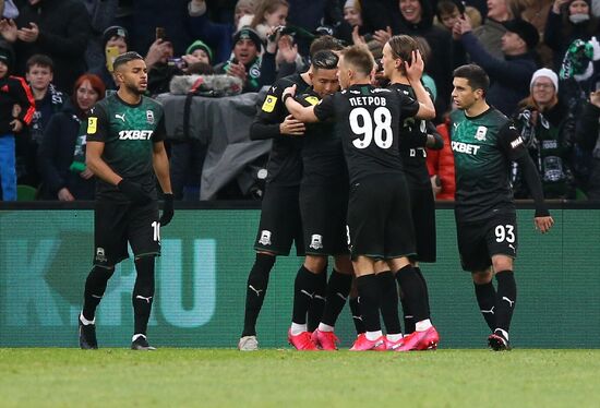 Russia Soccer Premier-League Krasnodar - Ufa