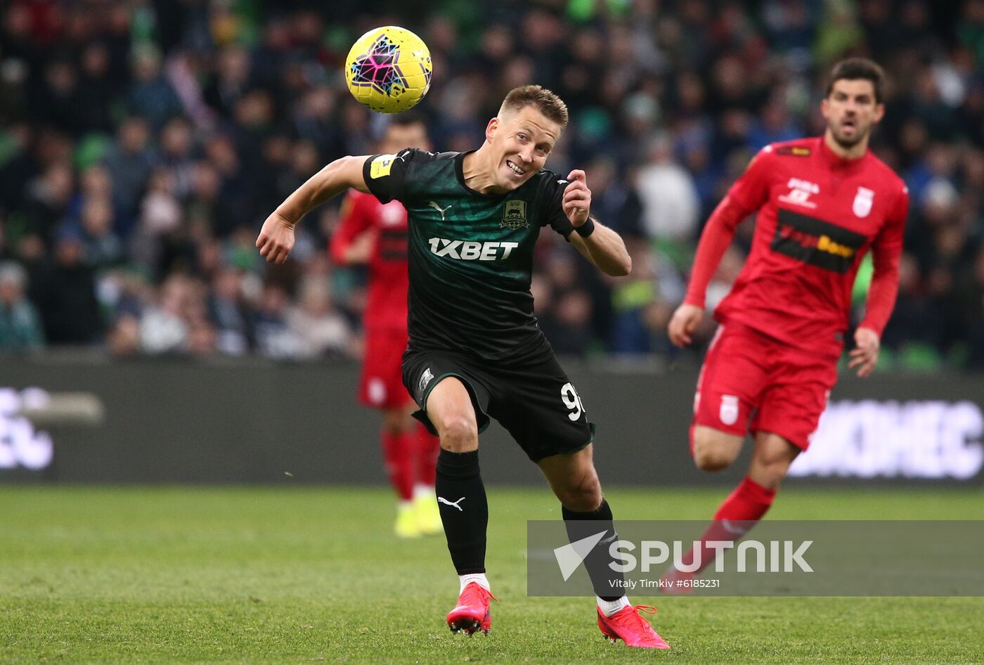 Russia Soccer Premier-League Krasnodar - Ufa