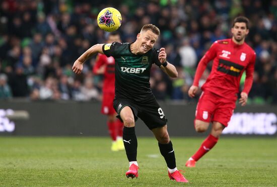 Russia Soccer Premier-League Krasnodar - Ufa