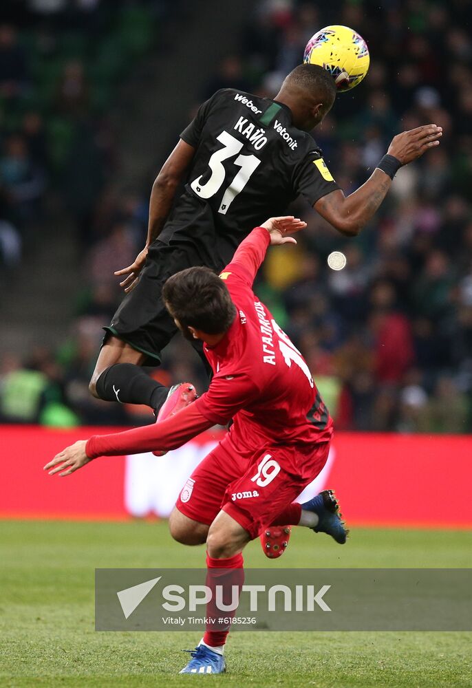 Russia Soccer Premier-League Krasnodar - Ufa