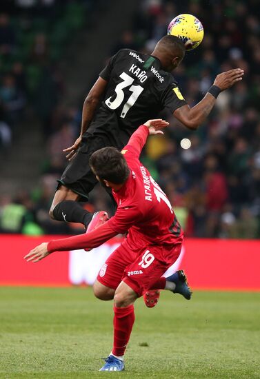 Russia Soccer Premier-League Krasnodar - Ufa