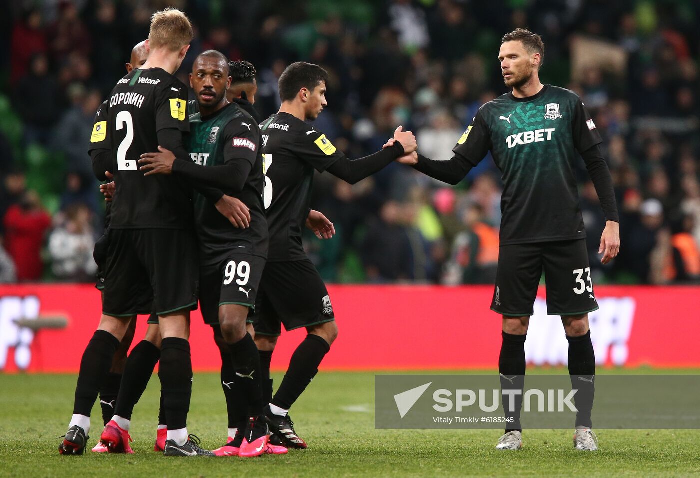 Russia Soccer Premier-League Krasnodar - Ufa