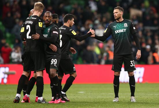 Russia Soccer Premier-League Krasnodar - Ufa