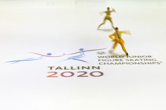 Estonia Figure Skating Worlds Junior Training