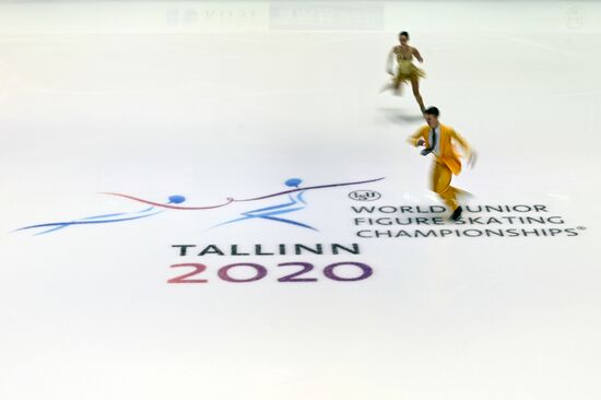 Estonia Figure Skating Worlds Junior Training