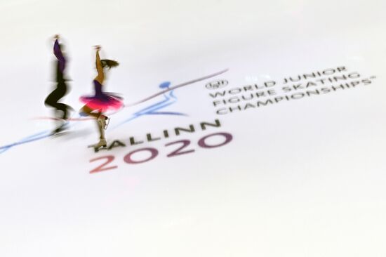 Estonia Figure Skating Worlds Junior Training