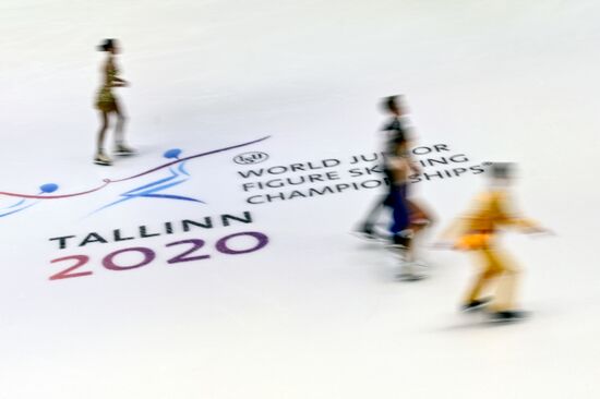 Estonia Figure Skating Worlds Junior Training