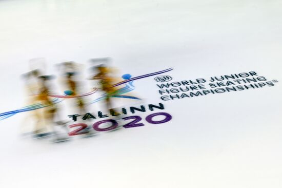 Estonia Figure Skating Worlds Junior Training