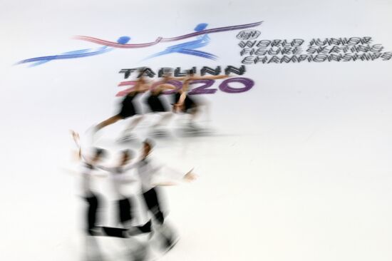 Estonia Figure Skating Worlds Junior Training