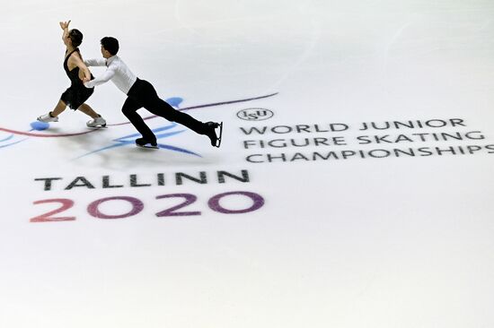 Estonia Figure Skating Worlds Junior Training