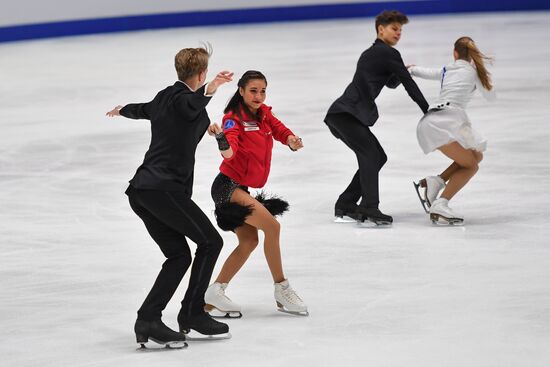 Estonia Figure Skating Worlds Junior Training