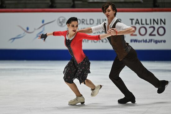Estonia Figure Skating Worlds Junior Training