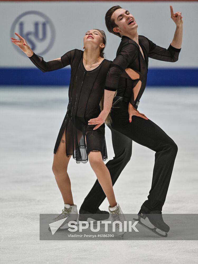 Estonia Figure Skating Worlds Junior Training