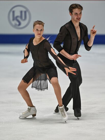 Estonia Figure Skating Worlds Junior Training