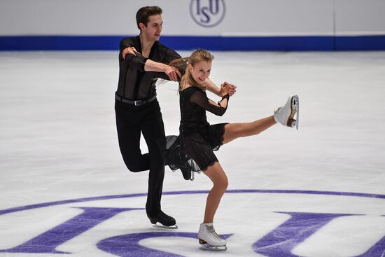 Estonia Figure Skating Worlds Junior Training