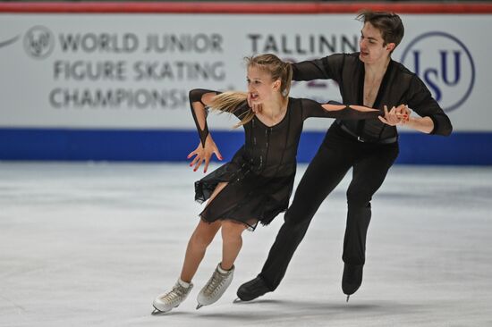 Estonia Figure Skating Worlds Junior Training