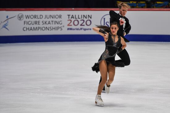 Estonia Figure Skating Worlds Junior Training