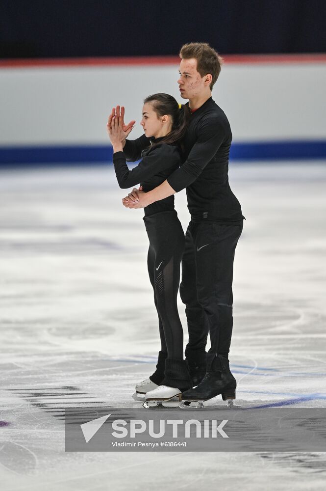 Estonia Figure Skating Worlds Junior Training