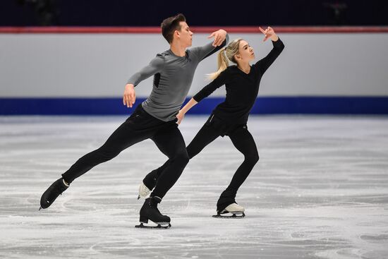 Estonia Figure Skating Worlds Junior Training