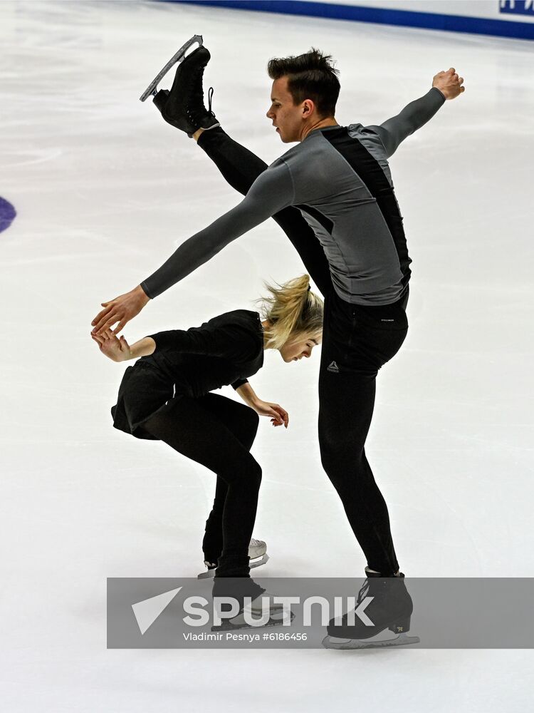 Estonia Figure Skating Worlds Junior Training