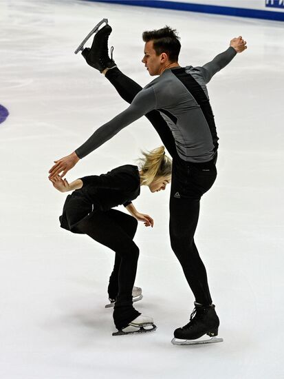 Estonia Figure Skating Worlds Junior Training