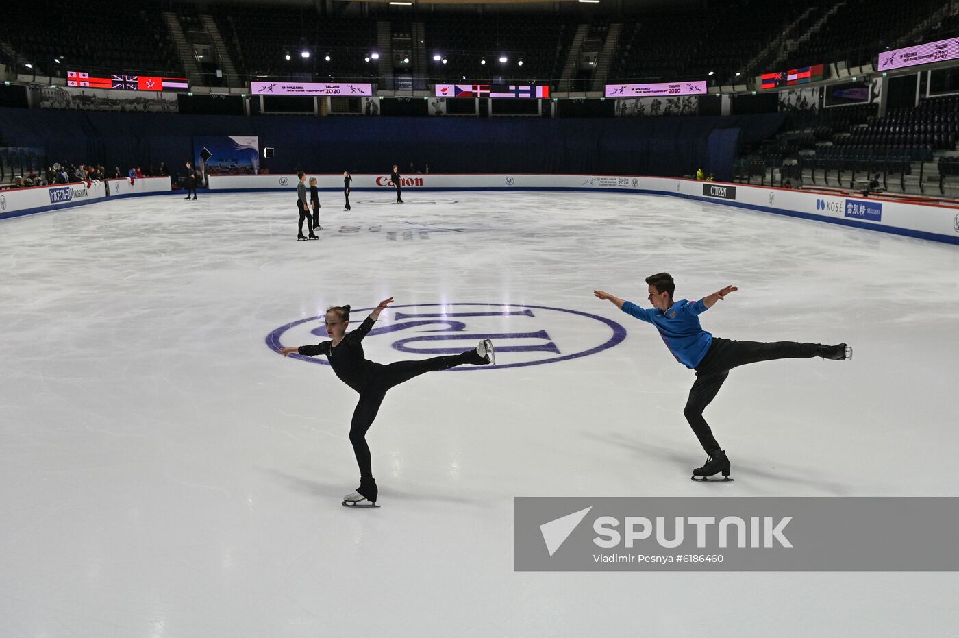 Estonia Figure Skating Worlds Junior Training