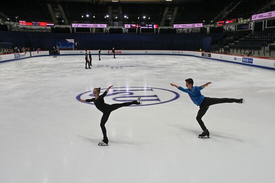 Estonia Figure Skating Worlds Junior Training