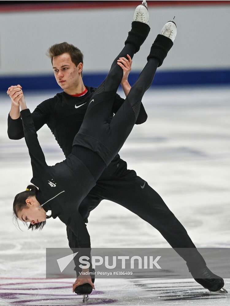 Estonia Figure Skating Worlds Junior Training