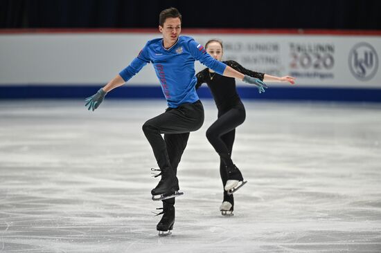 Estonia Figure Skating Worlds Junior Training