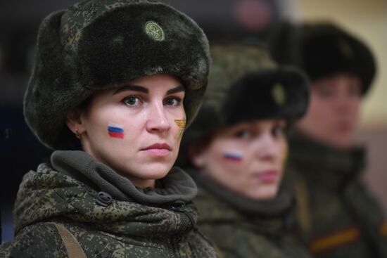 Russia Army Beauty Contest