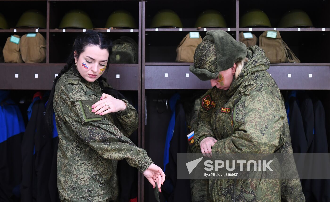 Russia Army Beauty Contest