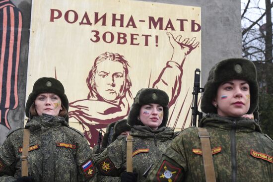 Russia Army Beauty Contest