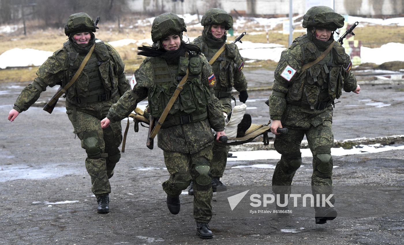 Russia Army Beauty Contest