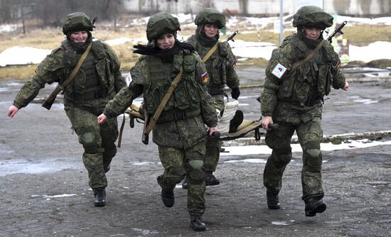 Russia Army Beauty Contest