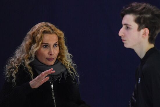 Estonia Figure Skating Worlds Junior Training