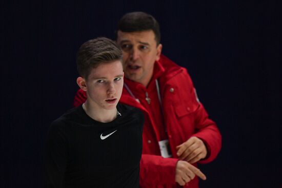 Estonia Figure Skating Worlds Junior Training