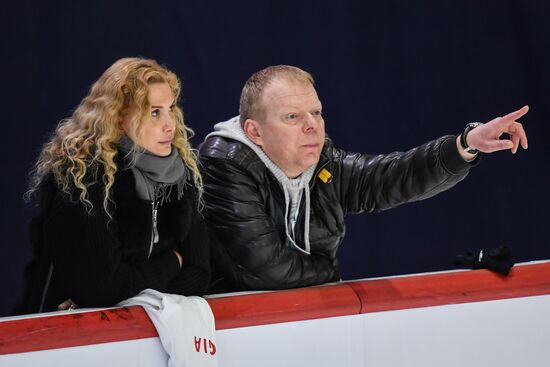 Estonia Figure Skating Worlds Junior Training