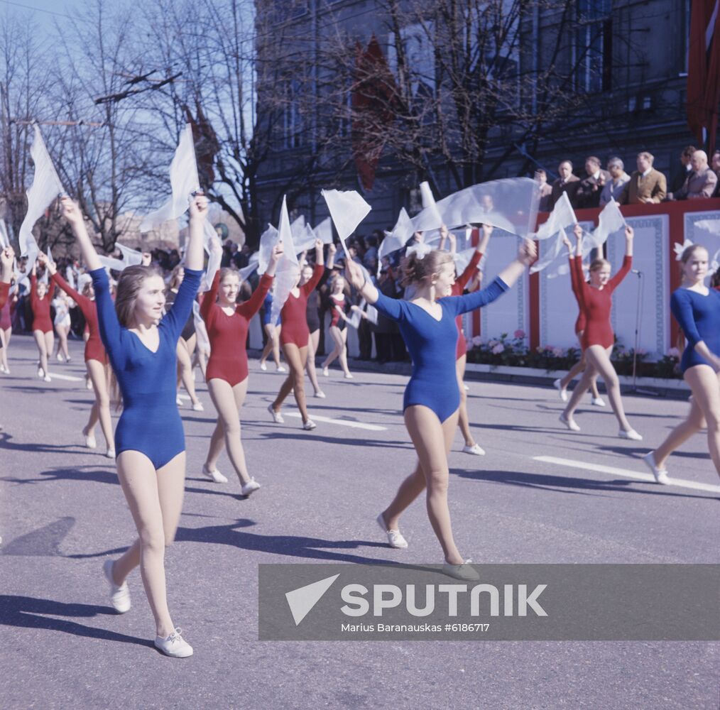 May 1 celebrations in Vilnius