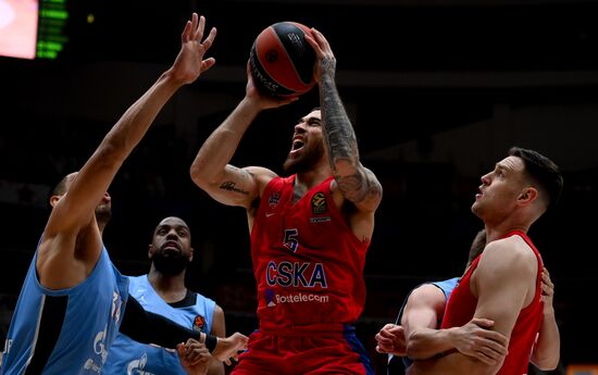 Russia Basketball Euroleague CSKA - Zenit