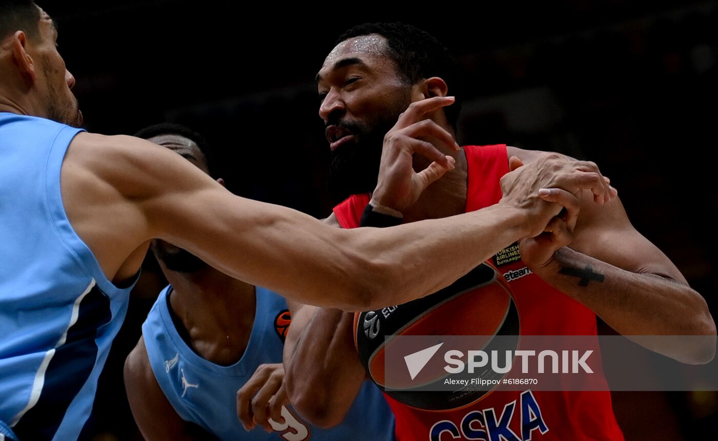 Russia Basketball Euroleague CSKA - Zenit
