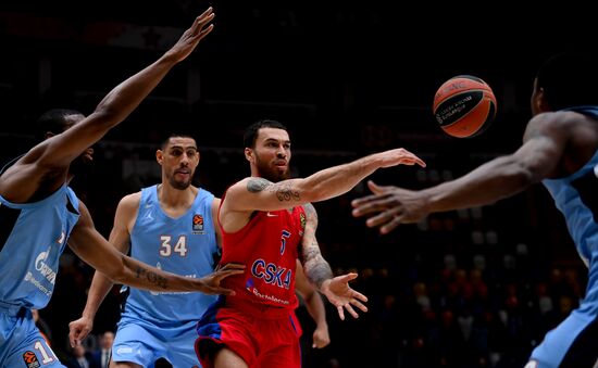 Russia Basketball Euroleague CSKA - Zenit