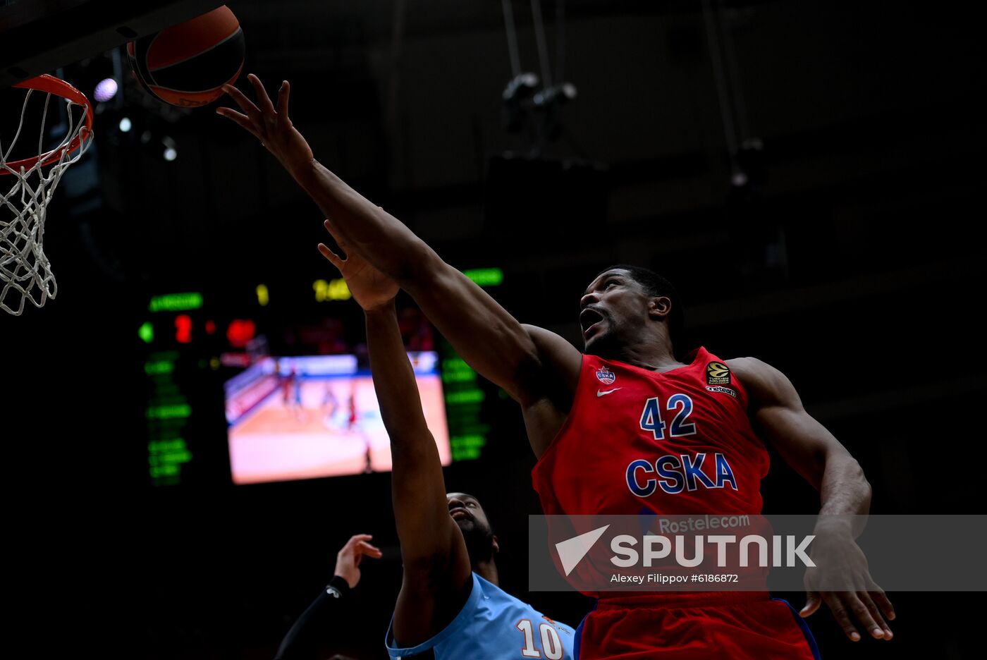 Russia Basketball Euroleague CSKA - Zenit