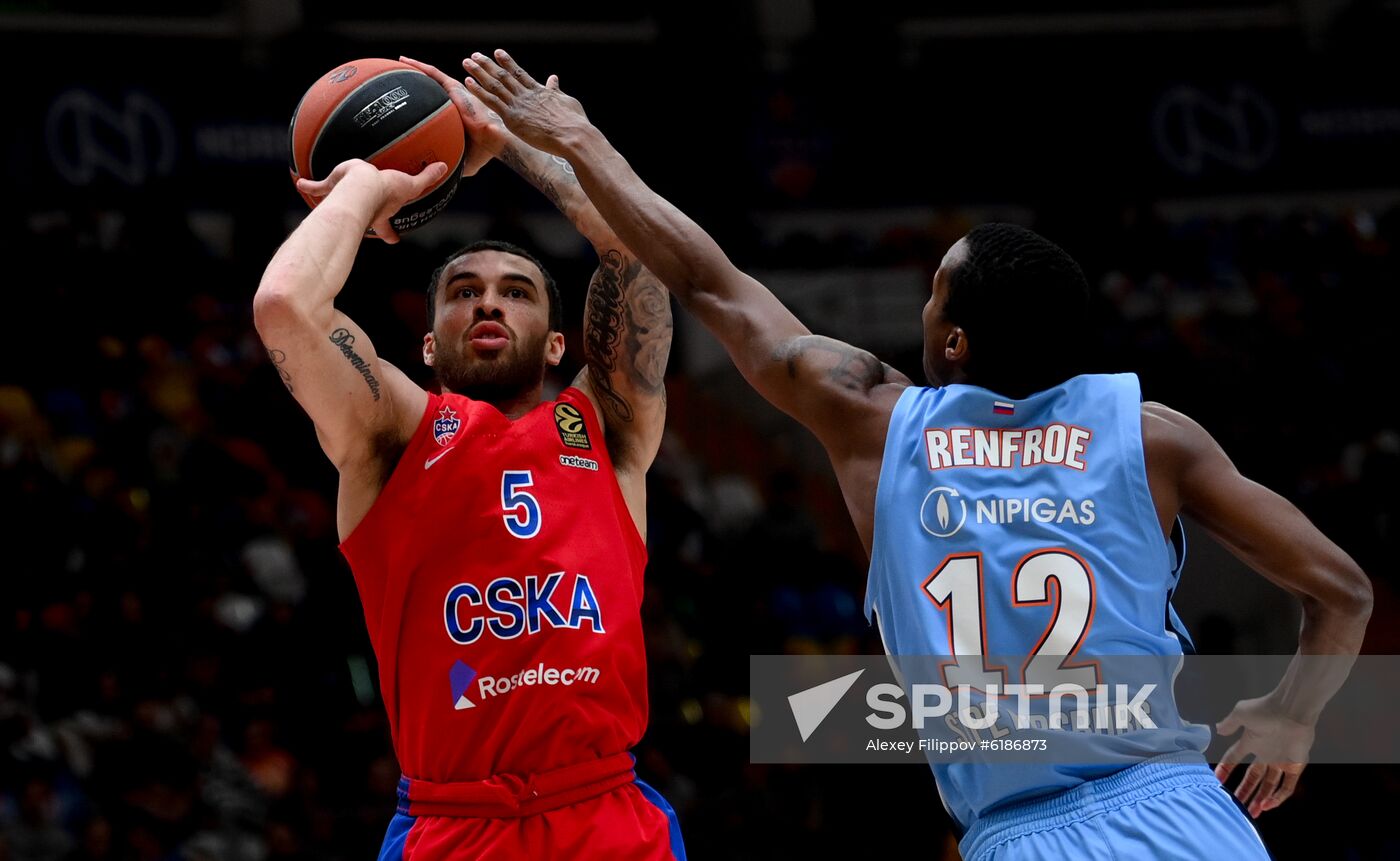 Russia Basketball Euroleague CSKA - Zenit