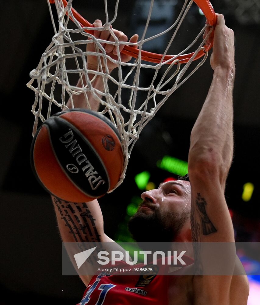 Russia Basketball Euroleague CSKA - Zenit